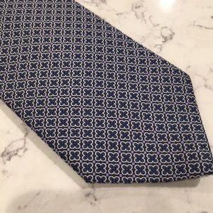 Brooks Brothers Tie Navy/Light Blue/Off-White